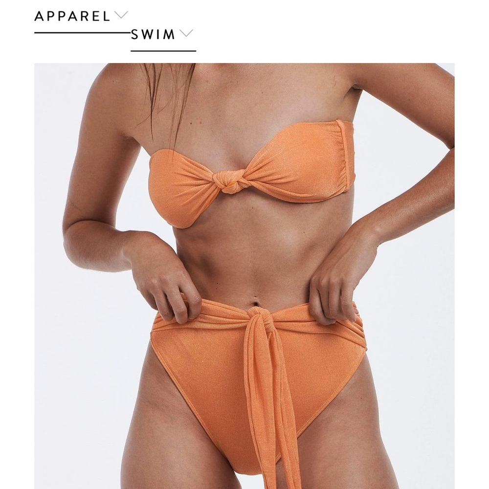 Charlie Holiday Orange Bikini - Picture 5 of 6